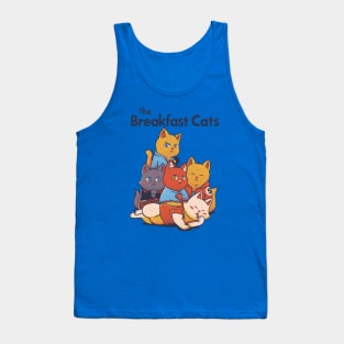 The Breakfast Club Cat by Tobe Fonseca Tank Top